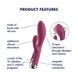 Вибратор-кролик Satisfyer Spinning Rabbit 1 Red SX0561 фото 7