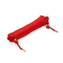 Мотузка для шибарі Liebe Seele Shibari 10M Rope Red, комбінований склад 107527 фото