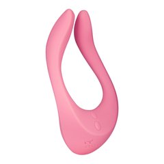 Вибратор для пар Satisfyer Endless Joy Pink, 3 независимых мотора, многофункциональный 100349 фото