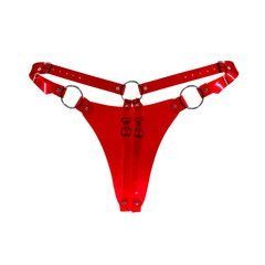 Трусики класичні Feral Feelings - String Bikini Red Trasparent 107352 фото
