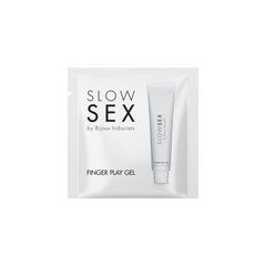 Пробник гель-змазки для мастурбації Bijoux Indiscrets Slow Sex Finger play gel 103887 фото