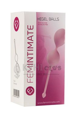 Вагінальні кульки Femintimate Kegel Balls, діаметр 3,5 см, маса 77 г 101343 фото