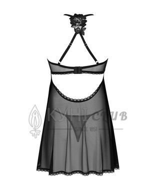 Пеньюар и трусики Obsessive Latinesa babydoll & thong M/L 107789 фото
