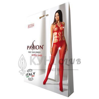Эротический бодистокинг Passion BS084 red 102600 фото