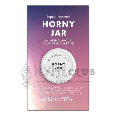 Бальзам для клітора Bijoux Indiscrets Horny Jar (Тремти від задоволення), розігрівальний 108718 фото