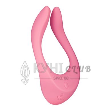 Вибратор для пар Satisfyer Endless Joy Pink, 3 независимых мотора, многофункциональный 100349 фото