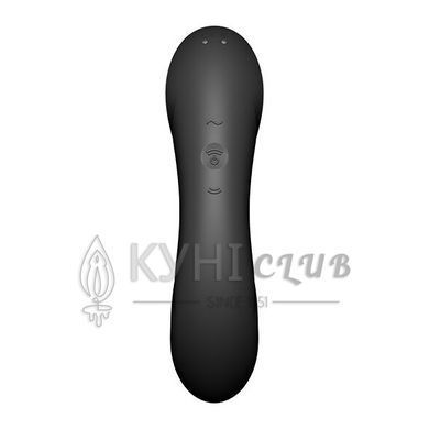 Вакуумний вібратор Satisfyer Curvy Trinity 4 Black 104084 фото