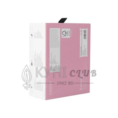 Вакуумний кліторальний стимулятор Svakom Pulse Pure Pale Pink, 5 режимів, 5 інтенсивностей у кожному 105052 фото