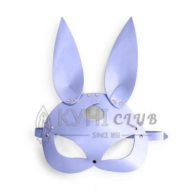 Кожаная маска Зайки Art of Sex - Bunny mask, цвет Лавандовый 107663 фото