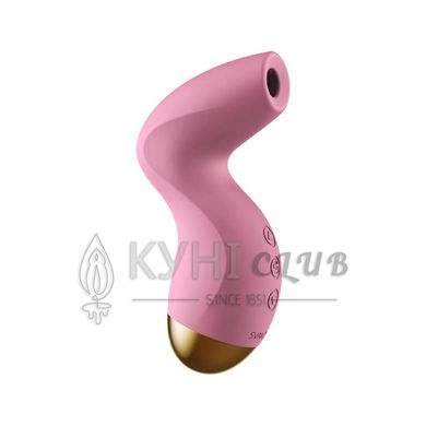 Вакуумный клиторальный стимулятор Svakom Pulse Pure Pale Pink, 5 режимов, 5 интенсивностей в каждом 105052 фото