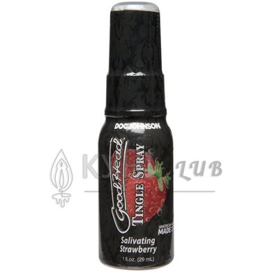 Спрей для мінету Doc Johnson GoodHead Tingle Spray - Strawberry (29 мл) із стимулюючим ефектом 103957 фото