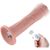 Фалоімітатор 10.2″ з вібрацією для секс-машин Hismith Silicone Dildo with Vibe, KlicLok, пульт ДК 104193 фото