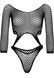 Еротичне боді Leg Avenue Top bodysuit with thong back Black 107166 фото 3