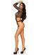 Еротичне боді Leg Avenue Top bodysuit with thong back Black 107166 фото 5