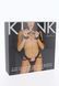 Комплект атласних ременів для бондажу Leg Avenue Satin elastic harness Set, One size, Black 106548 фото 6
