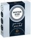 Презервативи Mister Size - pure feel - 57 (3 condoms), товщина 0,05 мм 105949 фото 1