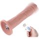 Фаллоимитатор 10.2″ с вибрацией для секс-машин Hismith Silicone Dildo with Vibe, съемный коннектор 104193 фото 1