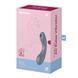 Вакуумний стимулятор з вібрацією Satisfyer Curvy Trinity 1 Bluegrey, іграшка 3в1 106274 фото 5