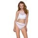 Трусики з прозорою вставкою Passion PS006 PANTIES L, white 102230 фото 2