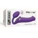 Безремінний страпон з вібрацією Strap-On-Me Vibrating Violet L, діам. 3,7 см, пульт ДК, регульований 100153 фото 4