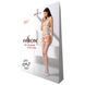 Бодістокінг Passion BS067 white, комбінезон, імітація панчох і топа на бретелях 109082 фото 5