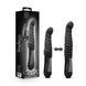 Пульсатор Blush Temptasia &ndash; Lazarus Thrusting Dildo &ndash; Black, ребристий стовбур, 3 швидкості 106850 фото 7