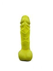 Мило у формі пеніса Чистий Кайф Yellow size M, крафтове мило-член, натуральне 100730 фото