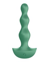 Анальний стимулятор-намистини з двома моторами Satisfyer Lolli-Plug 2 Green 102765 фото