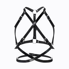 Портупея жіноча Art of Sex - Agnessa Leather harness, Чорний XS-M 106480 фото