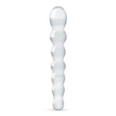 Скляний дилдо у вигляді намистин Gildo Glass Dildo No. 19 102330 фото