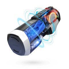 Секс-машина Leten Future Pro з голосом, підігрівом, з аеро подушечками, рухається вперед - назад 100930 фото