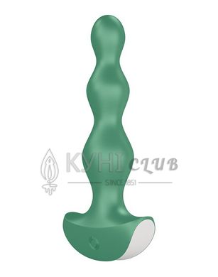 Анальний стимулятор-намистини з двома моторами Satisfyer Lolli-Plug 2 Green 102765 фото