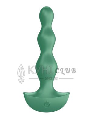 Анальний стимулятор-намистини з двома моторами Satisfyer Lolli-Plug 2 Green 102765 фото