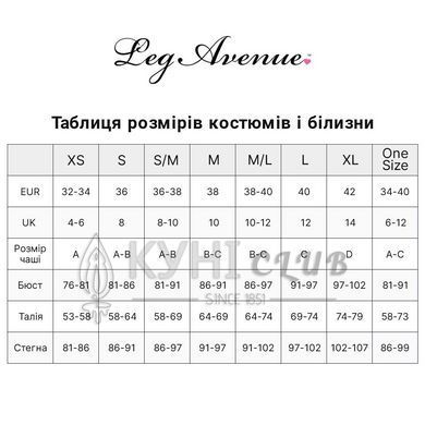 Панчохи-сітка Leg Avenue Nylon Fishnet Thigh Highs One size, Red, дрібна сітка 106020 фото