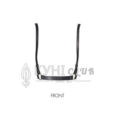 Портупея Bijoux Indiscrets MAZE - X Harness Black, екошкіра 108834 фото