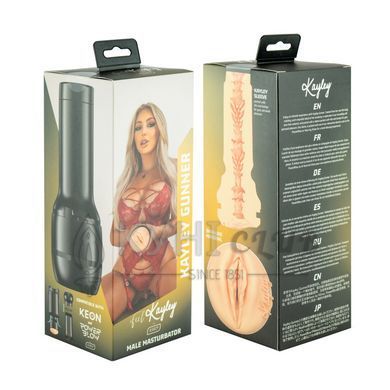 Мастурбатор Kiiroo Feel Kayley Gunner PBC, сумісний з PowerBlow і Keon 107370 фото