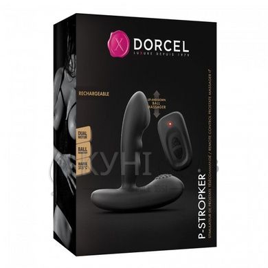 Масажери простати Dorcel P-Stroker з пультом ДК, підігрівом і прицільним масажем, два мотори 104105 фото