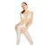 Бодистокинг Passion BS030 white, комбинезон, имитация топа и леггинсов 101489 фото