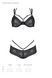 Комплект Passion DROSERA BIKINI black, S/M, бюстгальтер и трусики-кюлоты 108490 фото 5