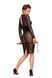 Сукня з мокрим ефектом Noir Handmade F182 Classic dress made of elastic tulle, M 108044 фото 2