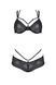 Комплект Passion DROSERA BIKINI black, S/M, бюстгальтер и трусики-кюлоты 108490 фото 3