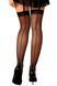 Чулки Anne De Ales FLORA T1 Black 100067 фото 1