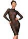 Сукня з мокрим ефектом Noir Handmade F182 Classic dress made of elastic tulle, M 108044 фото 1