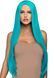 Перука Leg Avenue 33&Prime; Long straight center part wig turquoise 106579 фото 1