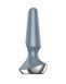 Анальна смарт-вібропробка Satisfyer Plug-ilicious 2 Ice Blue 103351 фото 1