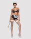 Эротический костюм горничной Obsessive Maidme set 5pcs L/XL, бюстгальтер, пояс с фартуком, чулки, ст 105275 фото 3