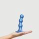 Насадка для страпона Strap-On-Me Dildo Plug Balls Blue Metallic S 107013 фото 2