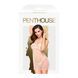 Приталена сорочка-сітка зі стрінгами Penthouse - All Yours White M/L 105299 фото 3