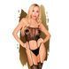 Бодістокінг з топом та панчохами на підв'язках Penthouse - Sex Dealer Black S/L 103245 фото 1