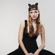 Маска кішечки Bijoux Indiscrets MAZE - Cat Ears Headpiece Black, екошкіра 108841 фото 6